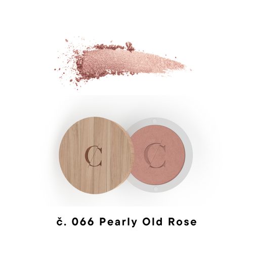 Couleur Caramel Bio oční stíny perleťové (n°066 Pearly old rose)