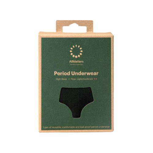 AllMatters Menstruační kalhotky - vysoký pas