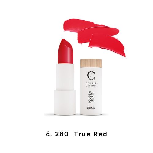 Couleur Caramel Rtěnka saténová (n°280 True red)