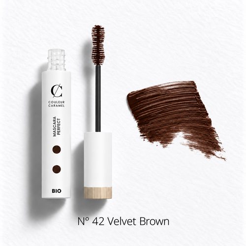 Couleur Caramel Bio řasenka Perfect (n°42 Velvet brown)