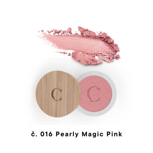 Couleur Caramel Bio oční stíny perleťové (n°016 Pearly magic pink)