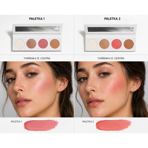 Couleur Caramel Multifunkční paletka Perfect Complexion edice Maharani