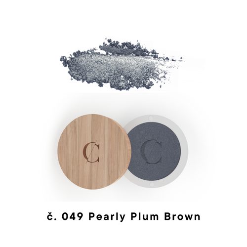 Couleur Caramel Bio oční stíny perleťové (n°049 Pearly anthracite)