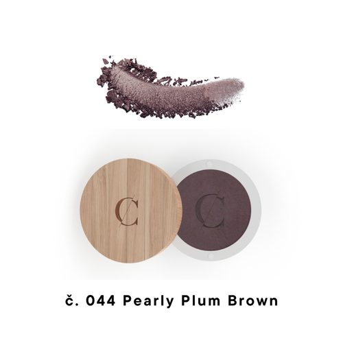 Couleur Caramel Bio oční stíny perleťové (n°044 Pearly plum brown)