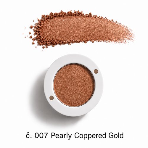 Couleur Caramel Bio oční stíny perleťové (n°007 Pearly coppered gold)