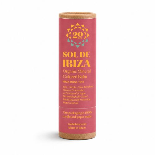 Sol de Ibiza Bio tónovací balzám na rty SPF 20