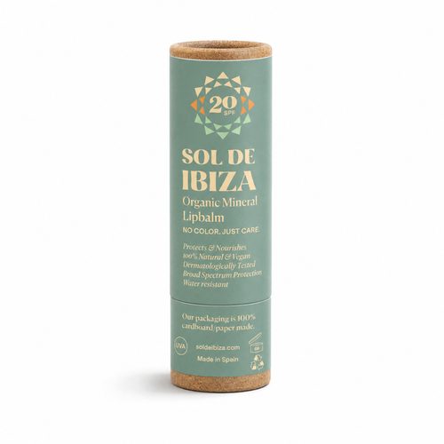 Sol de Ibiza Bio minerální balzám na rty SPF 20 5 + 1 zdarma