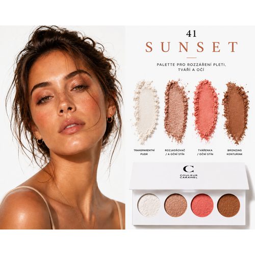 Couleur Caramel Multifunkční paletka Perfect Complexion edice Maharani