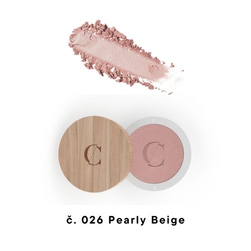 Couleur Caramel Bio oční stíny perleťové (n°026 Pearly light beige)