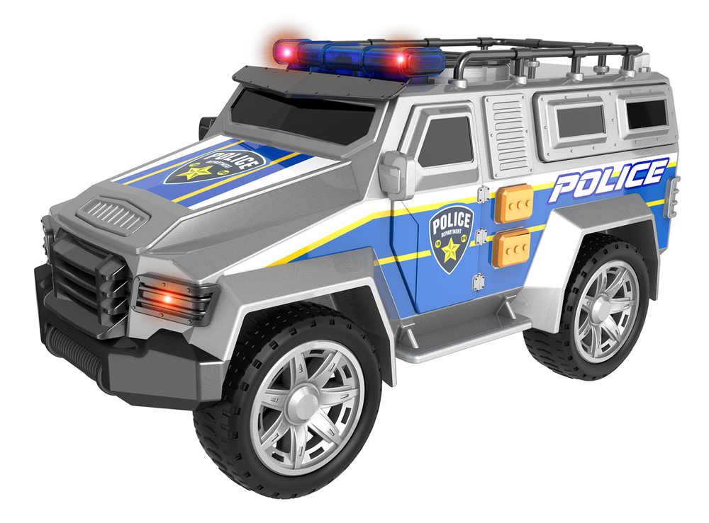 Auto - terénne policajné s efektmi 22 cm, Teamsterz, W008180