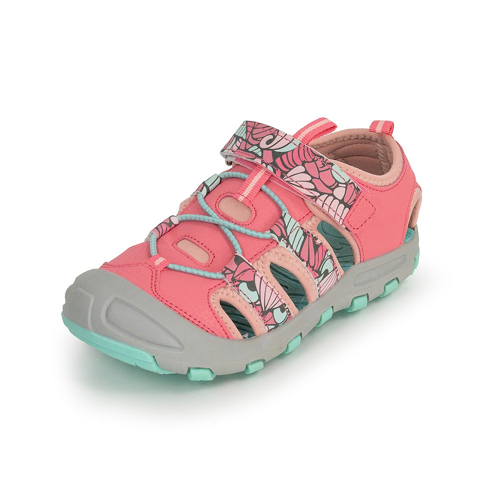 Dívčí sandály BUGGA LUMA Pink/Turquoise - růžové - 28