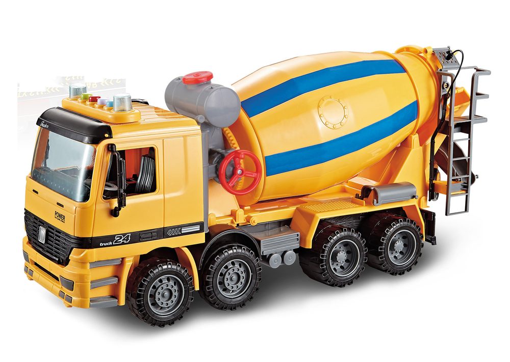 Levně Auto domíchávač s efekty 40 cm, Wiky Vehicles, W049446