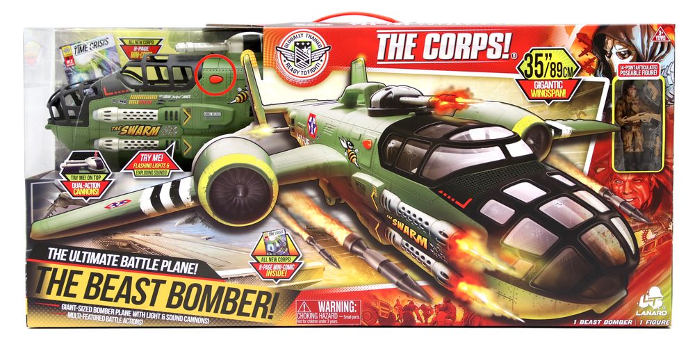 Levně THE CORPS! bombardér BEAST 76x89cm, The Corps, W007481