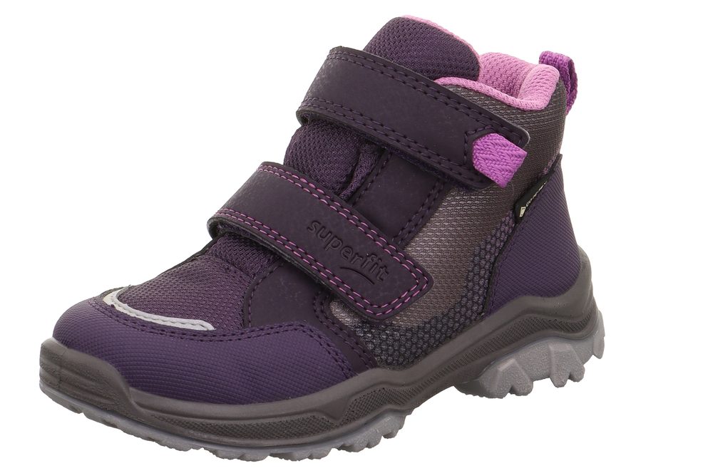 Dievčenské celoročné topánky JUPITER Purple Gore-Tex, Superfit,1-000056-8500 - 33