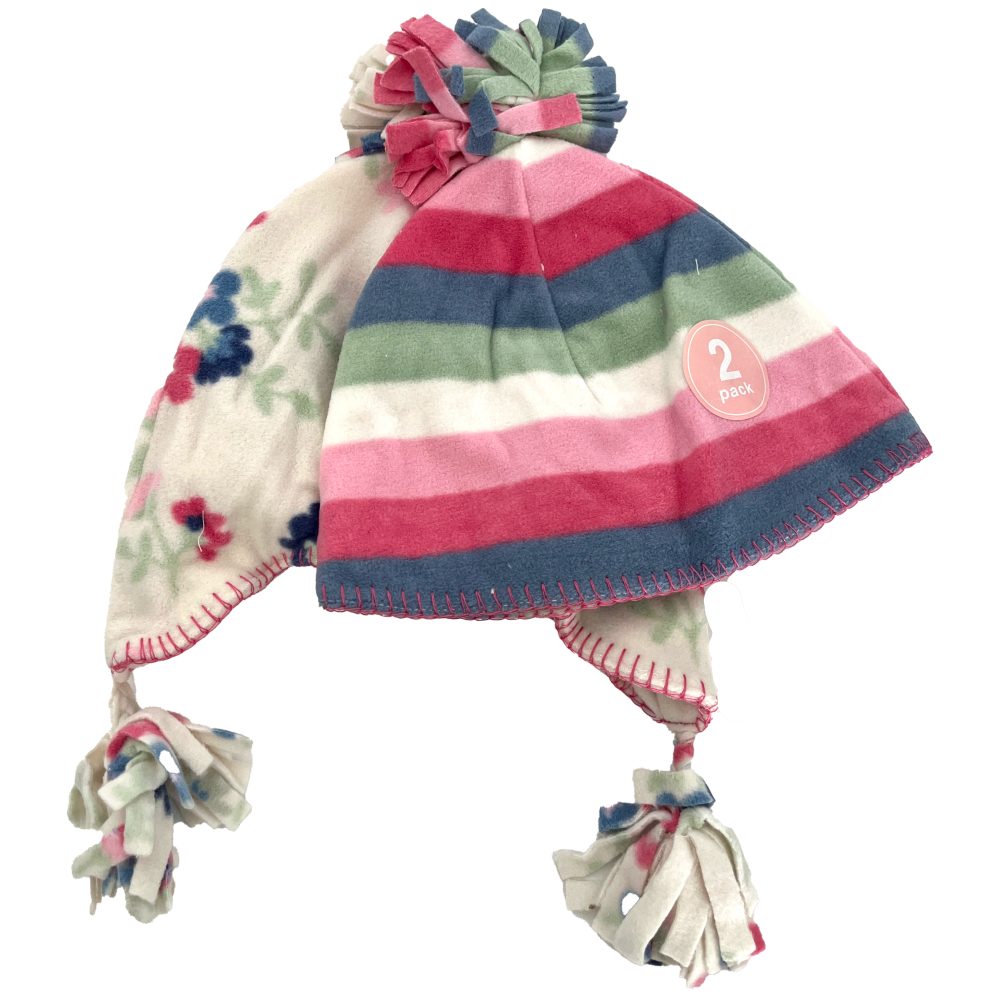 fleecová čiapka 2pack, Pidilidi, PD356, mix - 62/68 | 3-6m