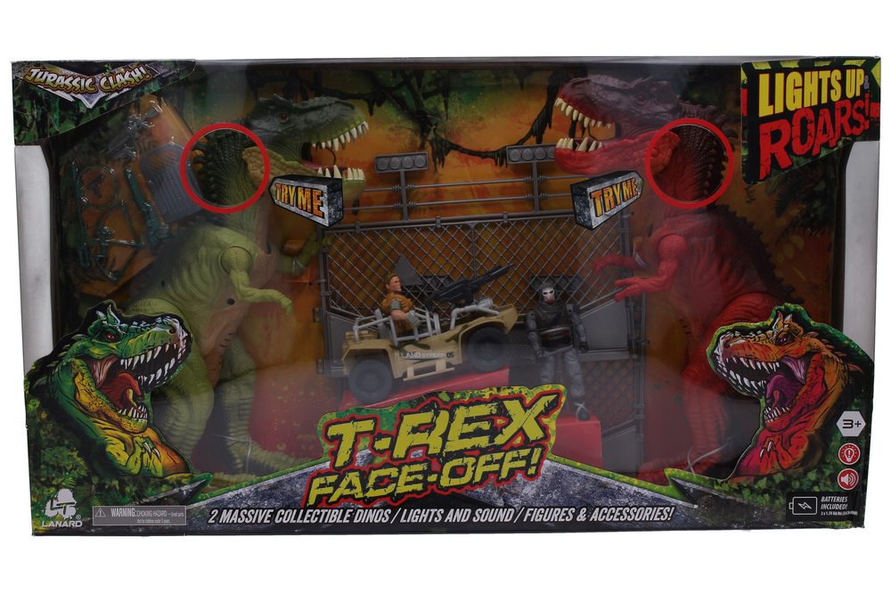 E-shop Jurassic Clash Dino Duel T-REX 32 cm, Jurassic Clash, W013846