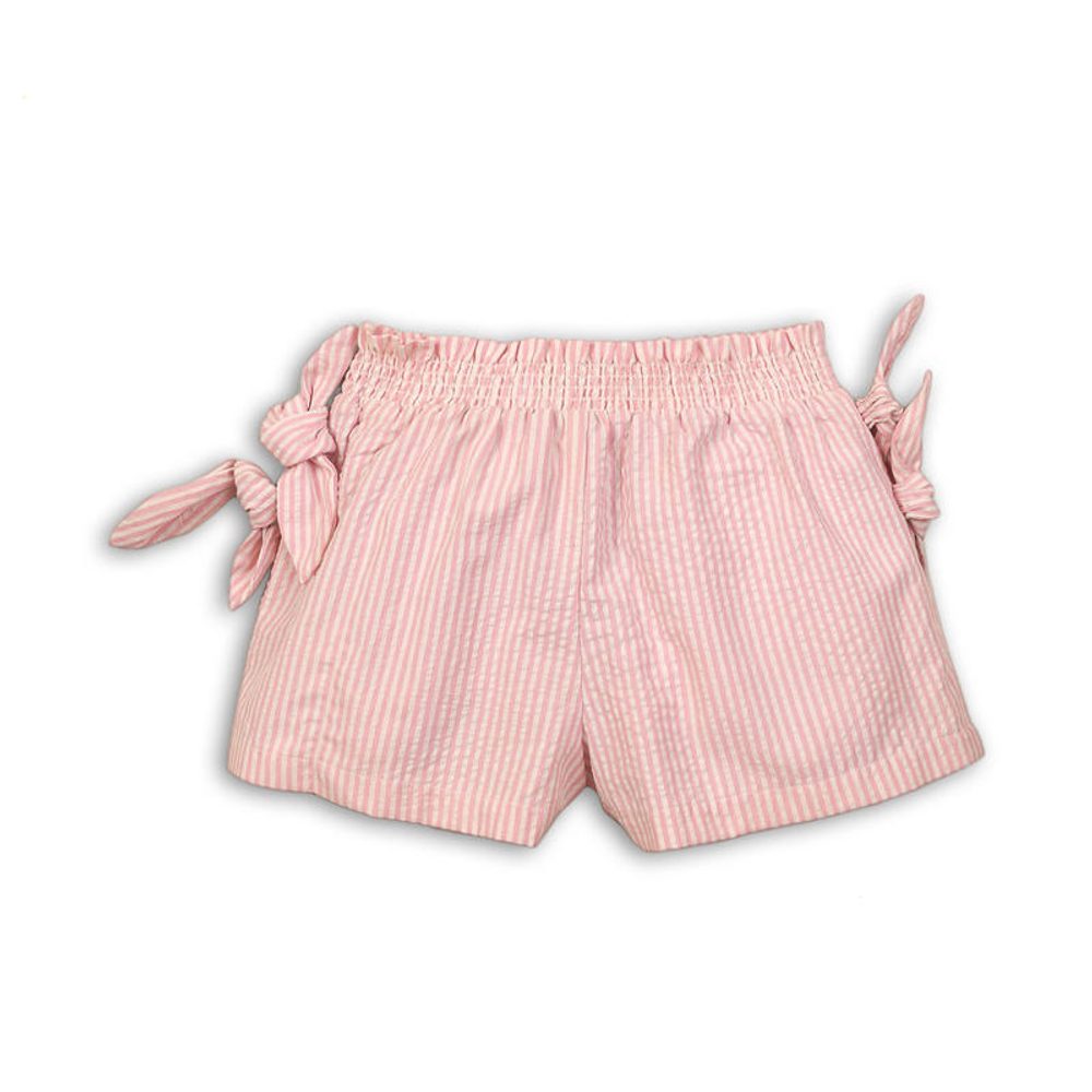 Lányok rövidnadrágja, Minoti, Pool 6, rózsaszín - 68/80 | 6-12m
