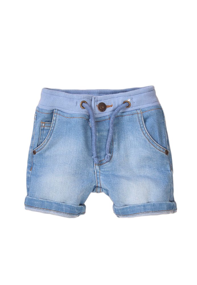 E-shop Chlapčenské džínsové šortky, Minoti, Vacay 8, modré - 110/116 | 5/6let