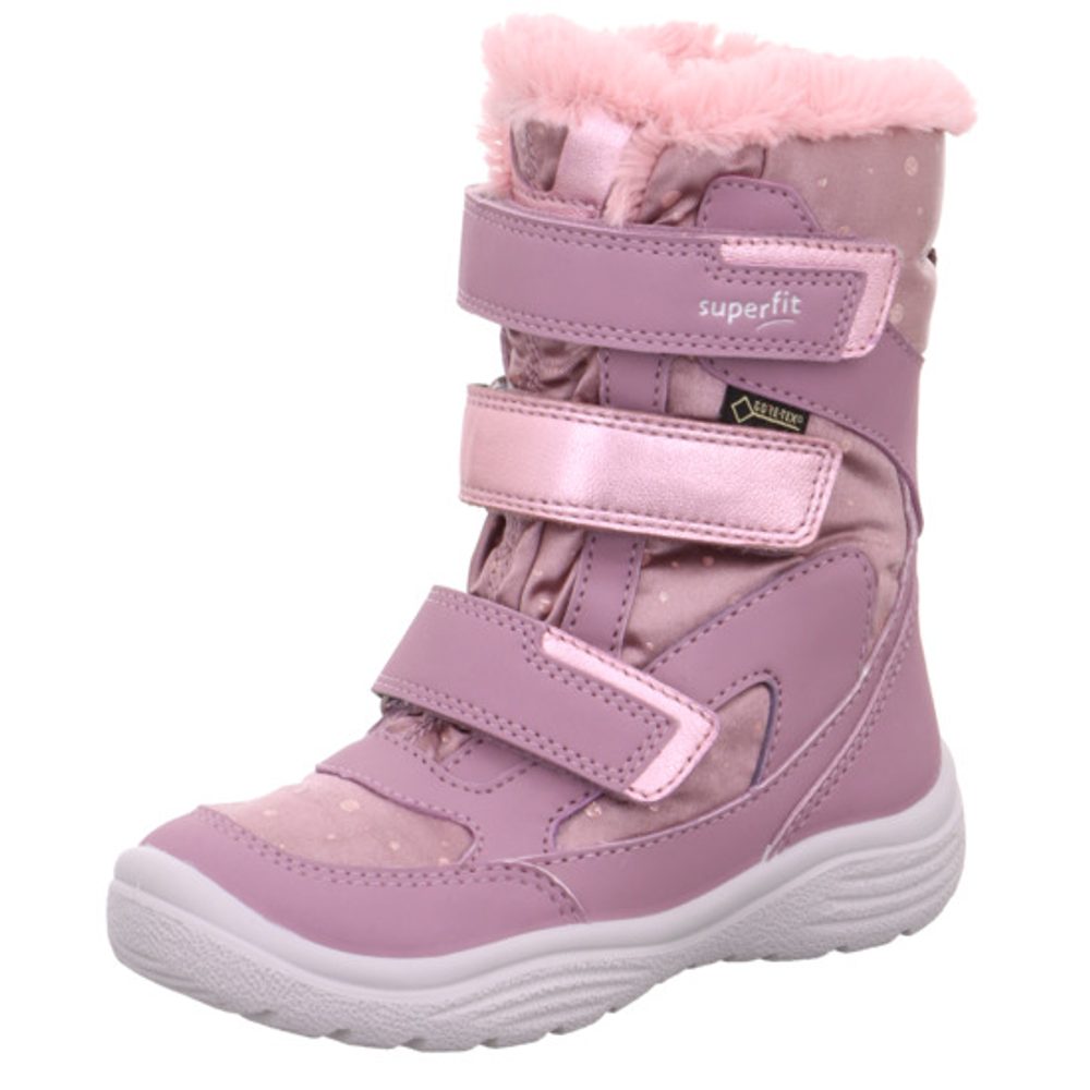 Levně Dívčí zimní boty CRYSTAL GTX, Superfit, 1-009090-8500, fialová - 30