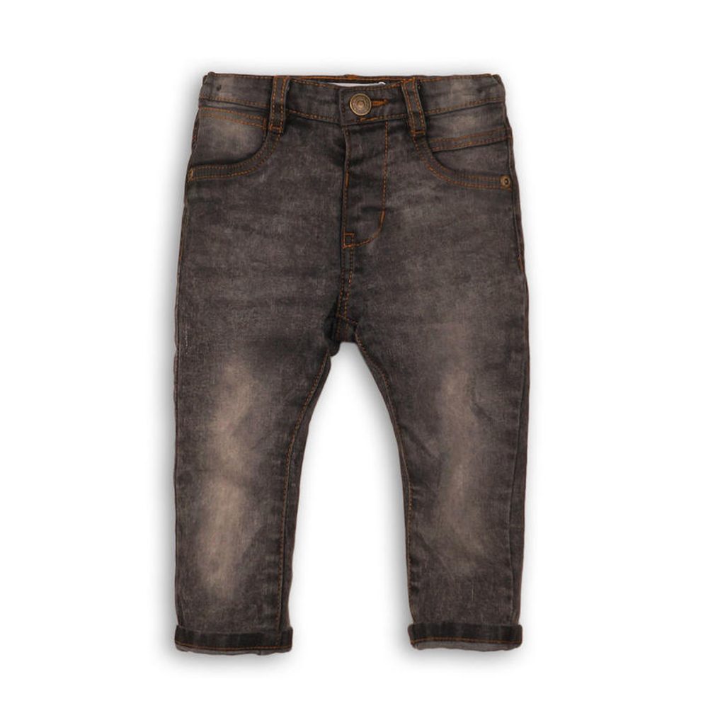 E-shop Nohavice chlapčenské džínsové s elastanom, Minoti, RANGER 6, černá - 98/104 | 3/4let
