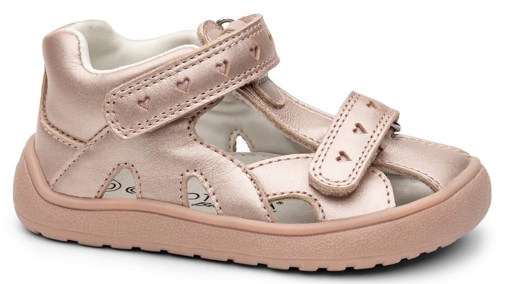 Dievčenské barefoot sandále PROTETIKA HANA PINK staroružové - 23