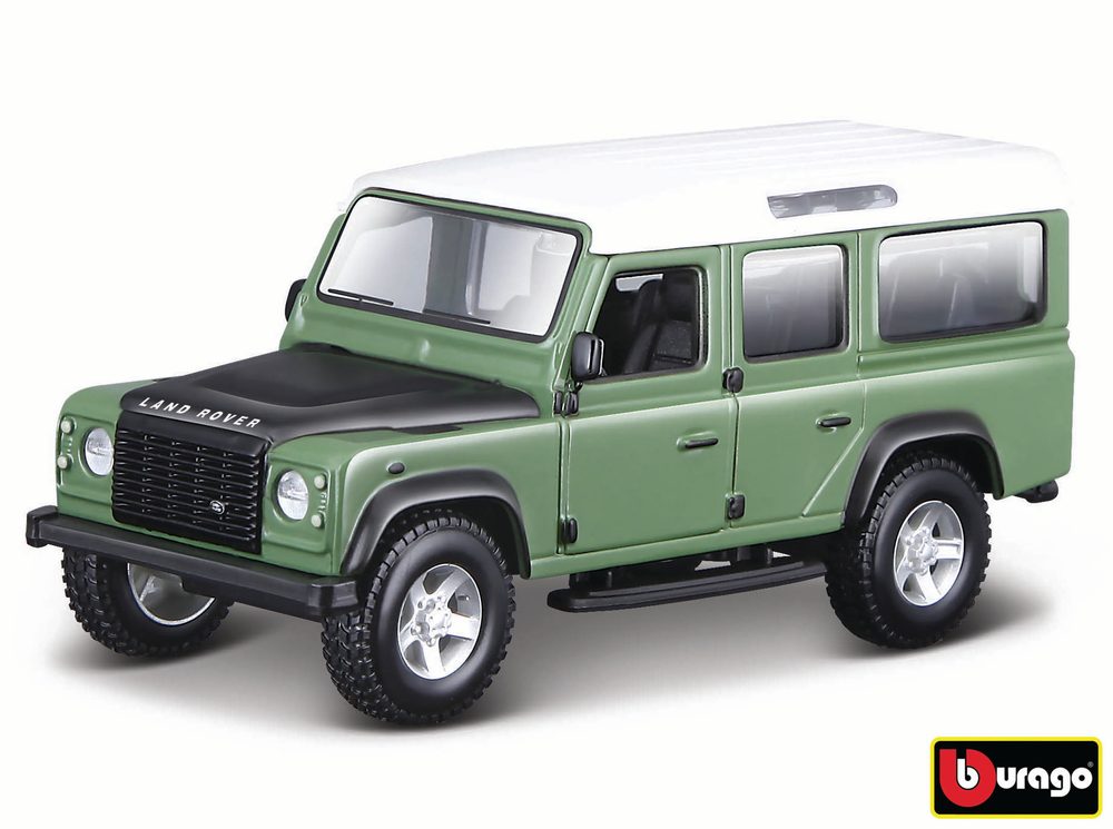 Bburago 1:32 Land Rover Defender 110 - zöld,  W021231