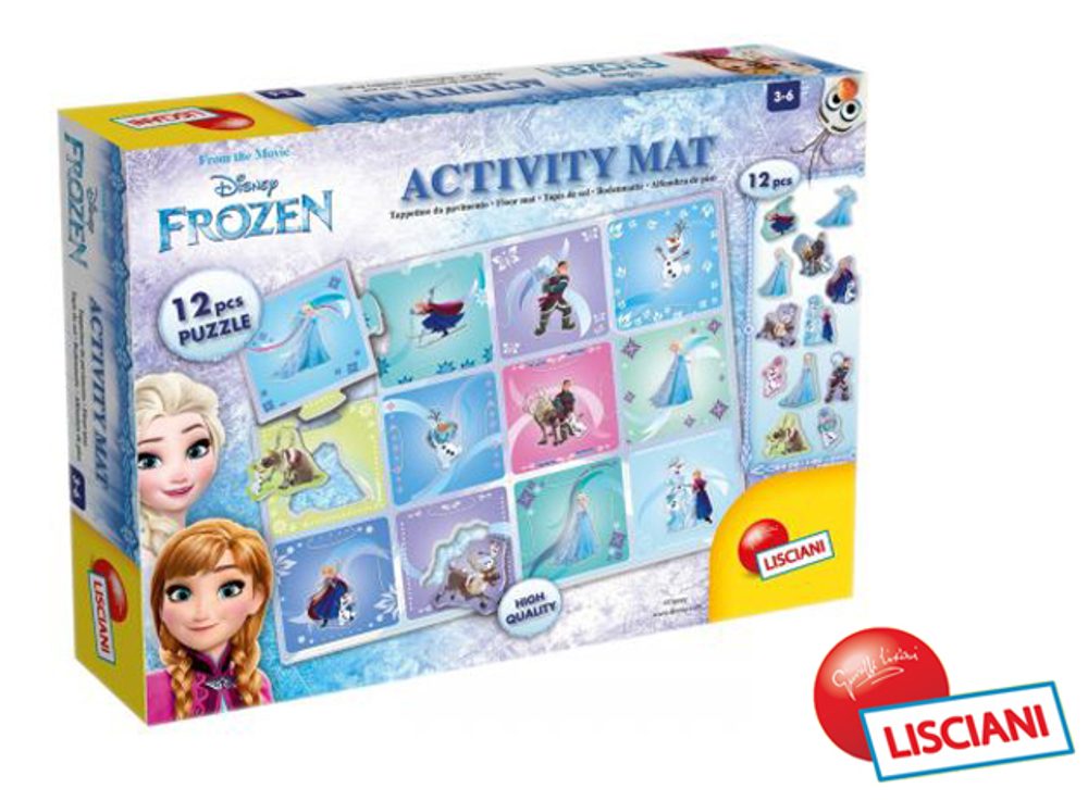 E-shop Lisciani Frozen obojstranná skladacia podložka, Lisciani, W010927