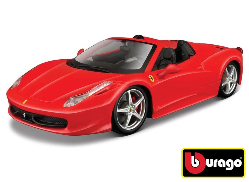 Bburago 1:24 Ferrari 458 Spider Red, Bburago, W007281