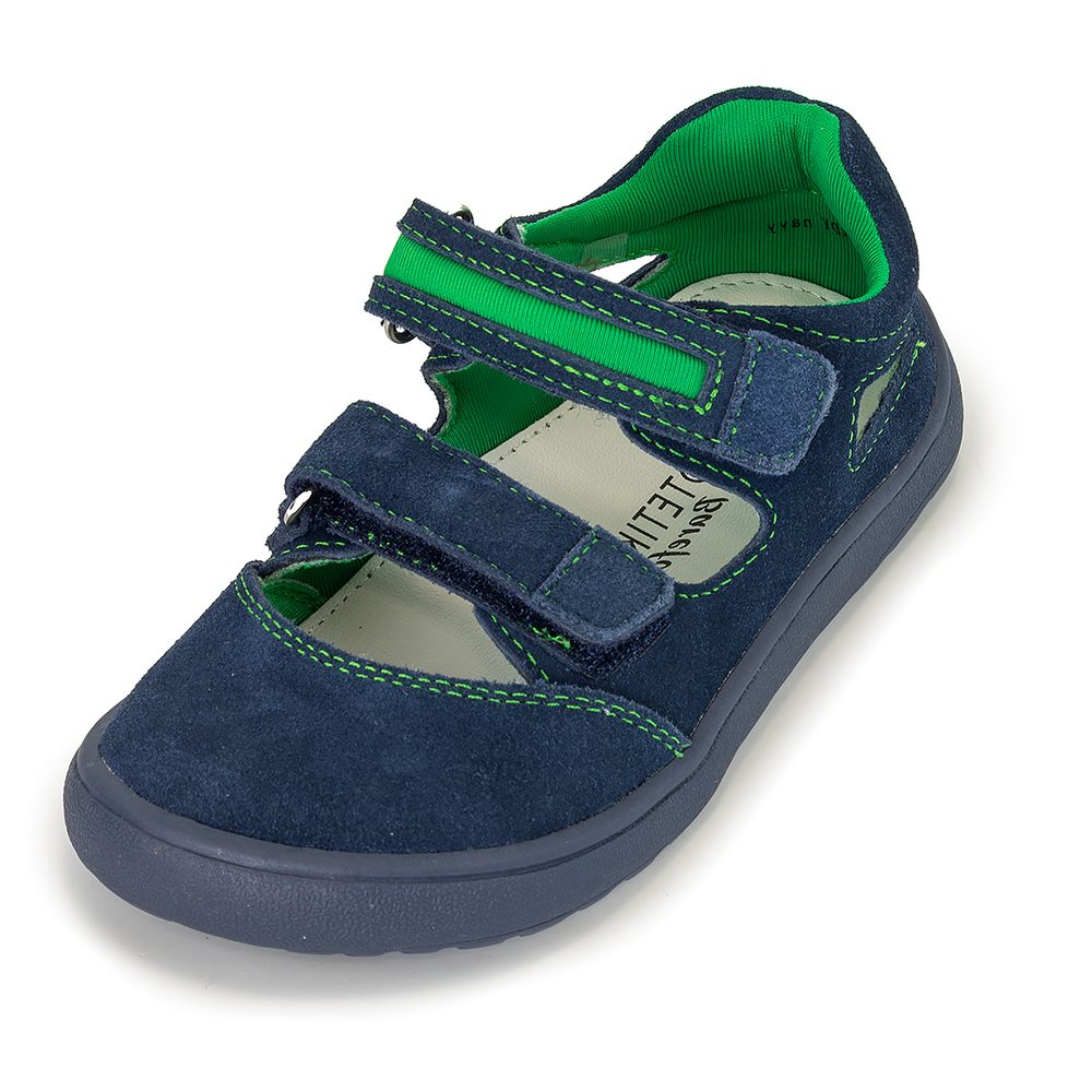 Chlapecké sandály Barefoot PADY NAVY, Protetika, modrá - 21
