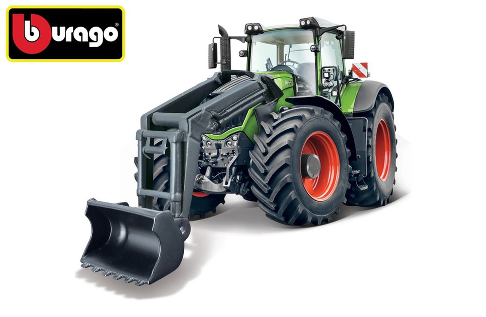 Levně Bburago Farm Traktor Fendt 1050 Vario s přední lžící, W012161