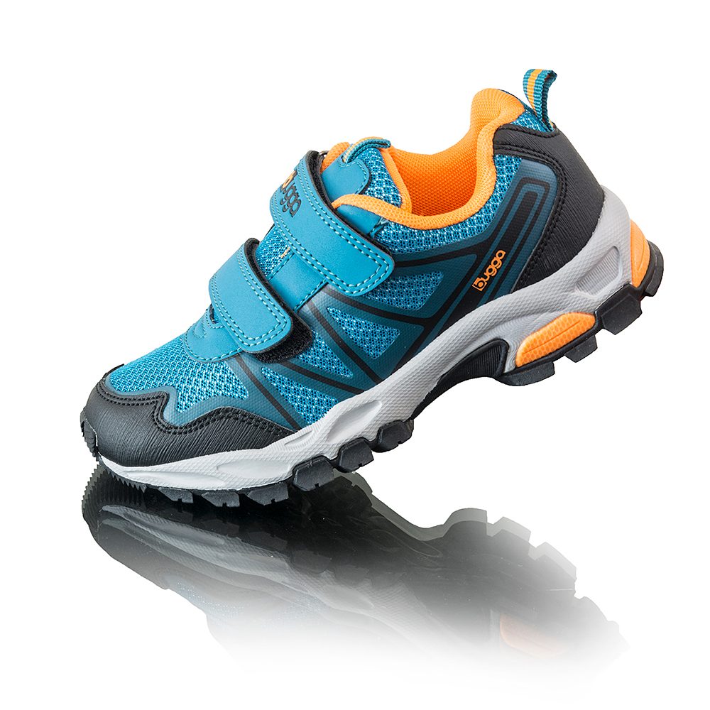 Levně Chlapecké boty sportovní outdoorové AKA, Bugga, B00167-04, modrá - 34