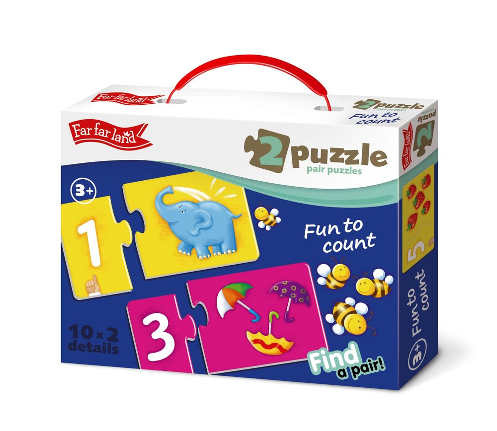Levně Far Far Land Puzzle párovací 10 obrázků, Far Far Land, W022066