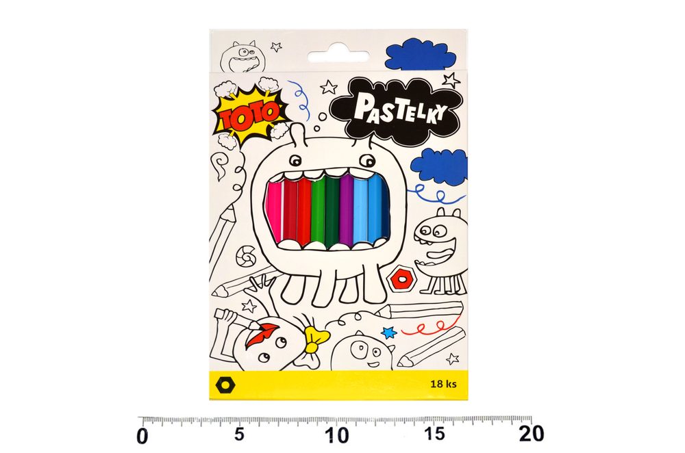 Crayons 18 db, TOTO, W811032