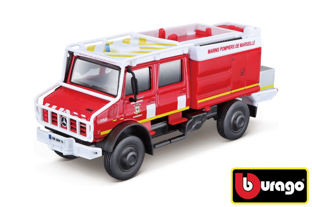 Bburago 1:50 Emergency Mercedes-Benz Unimog U5000,  W012166