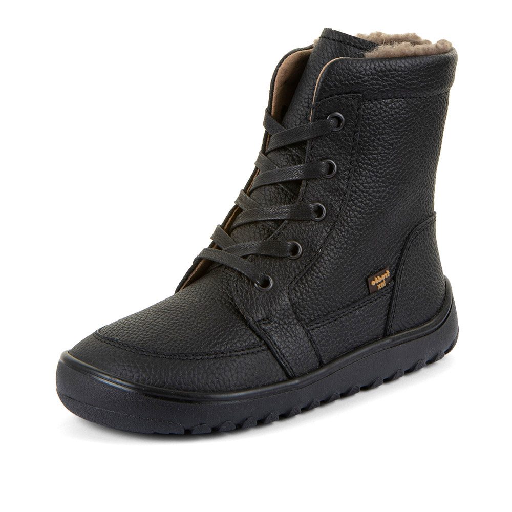 Dětské zimní barefoot boty UP TEX CORE Black Froddo G3160260 - 35