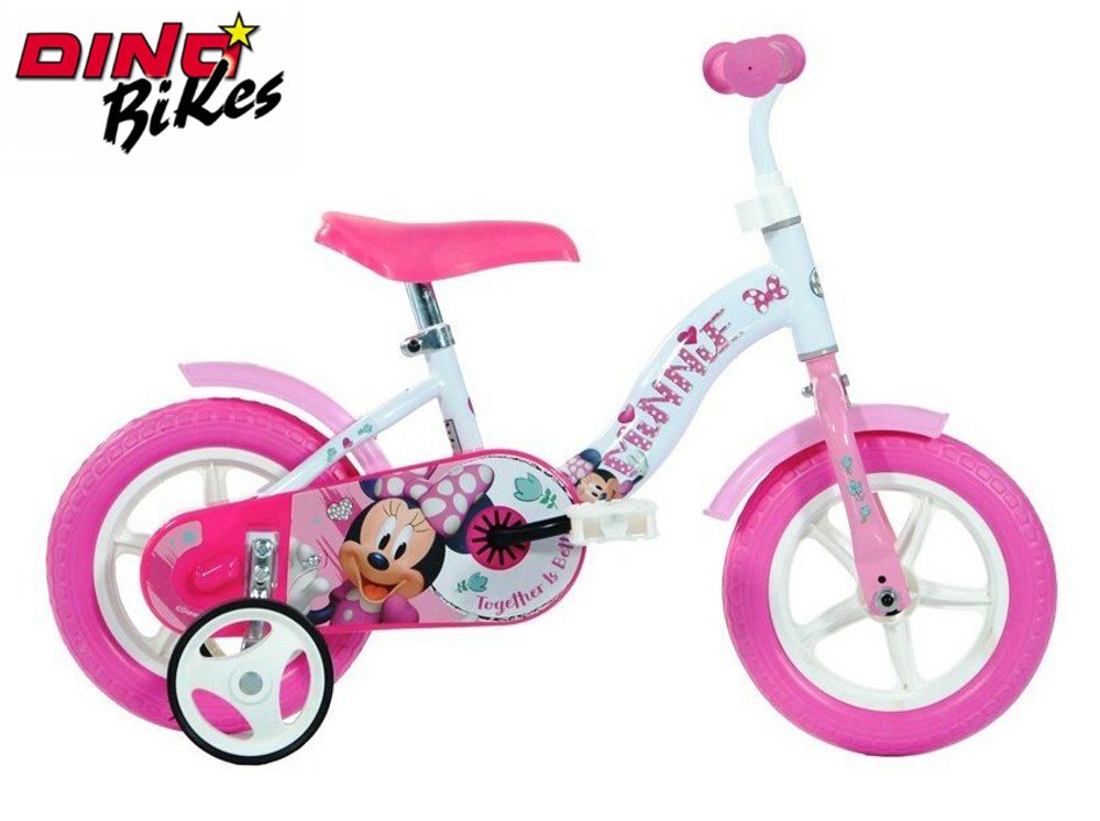 Gyermek kerékpár 10" Minnie 2021, Dino Bikes, W020160