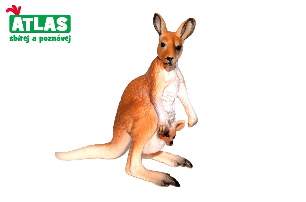 A - kenguru figurák baba, 9 cm, Atlas, w101840