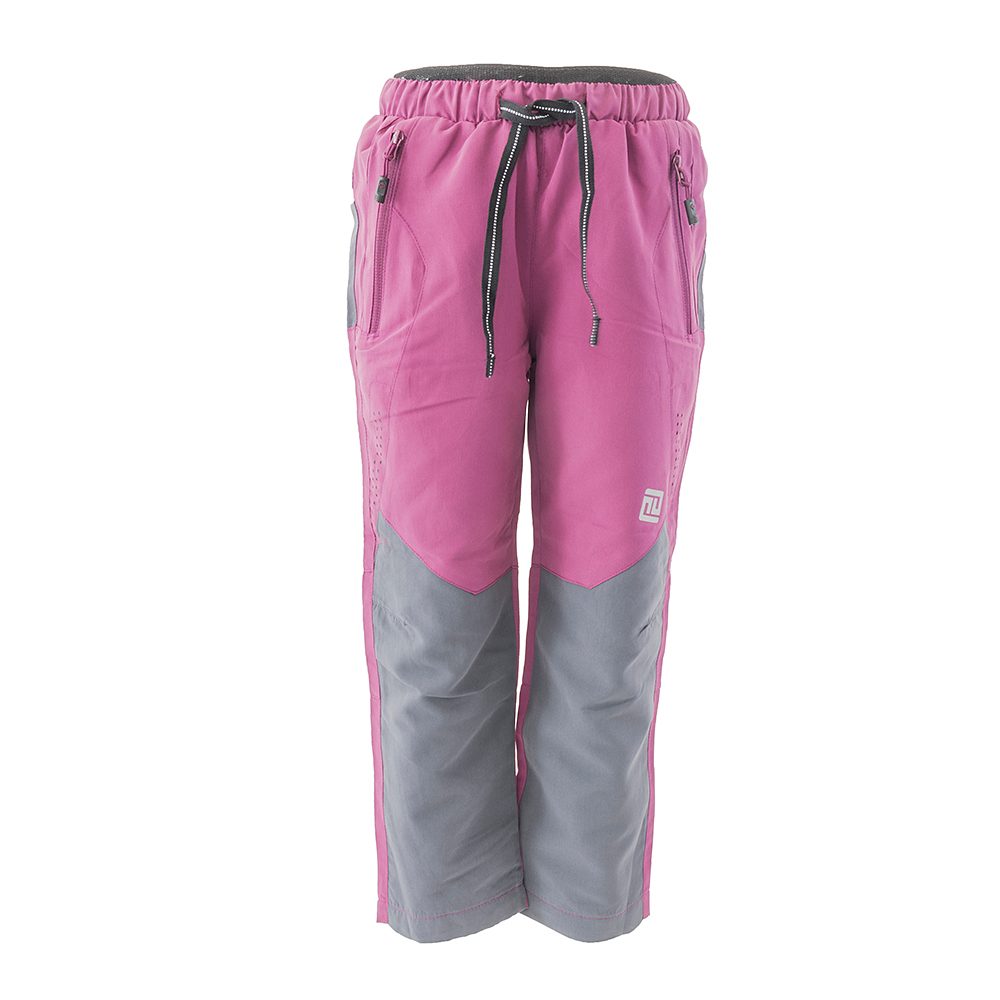 kalhoty sportovní outdoorové, podšité bavlněnou podšívkou, Pidilidi, PD1107-06, fialová - 128 | 8let