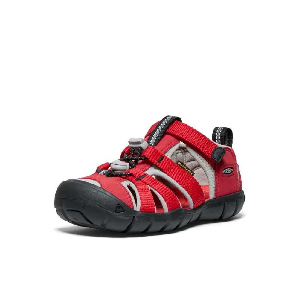 Dětské sandály KEEN SEACAMP II CNX ribbon red/alloy - 30
