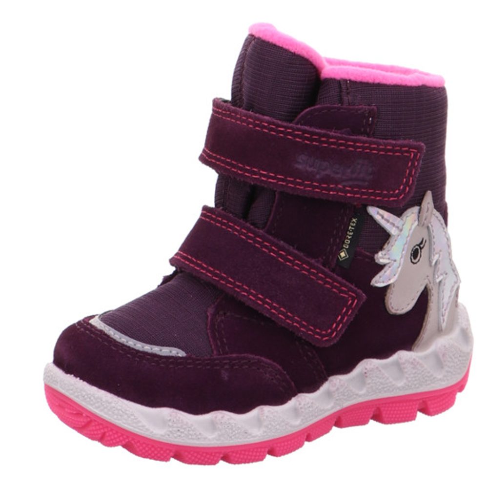 Levně dívčí zimní boty ICEBIRD GTX, Superfit, 1-006010-8500, fuchsia - 22