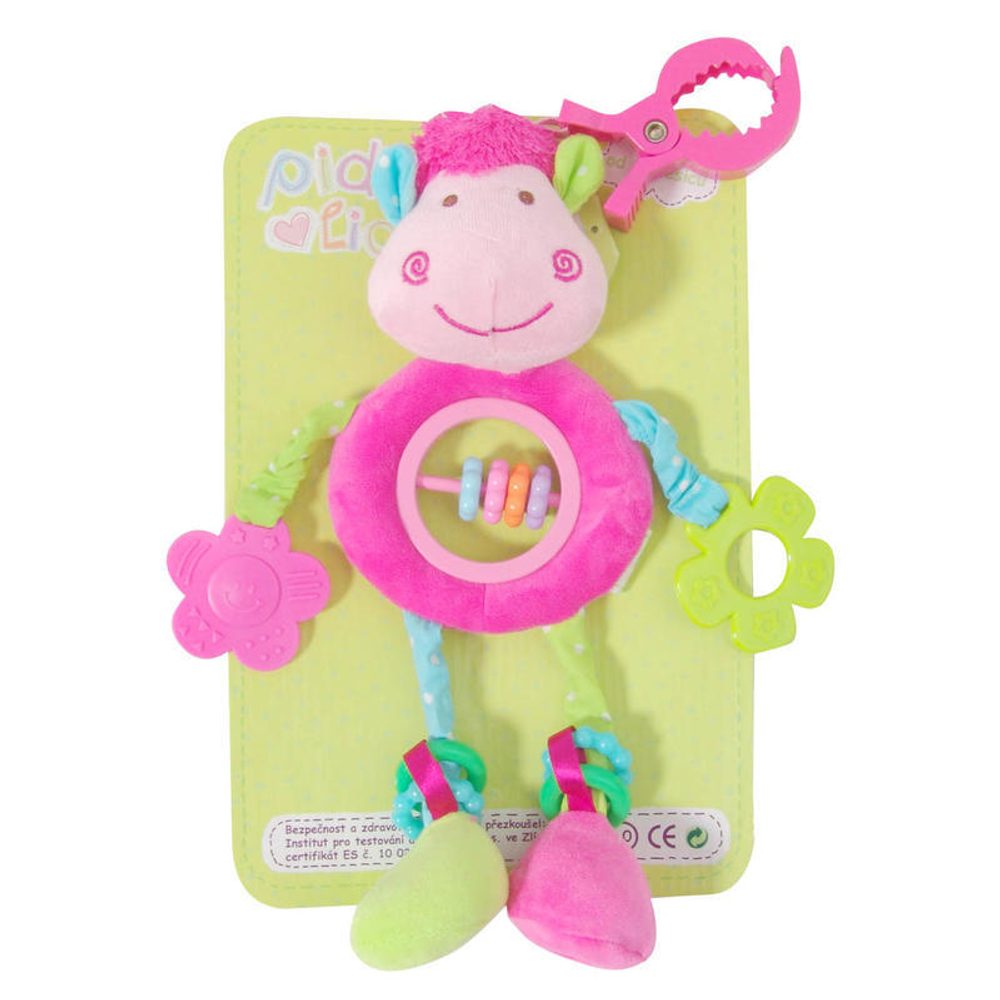 E-shop Baby hračka s tvarmi, Pidilidi, 5004, růžová