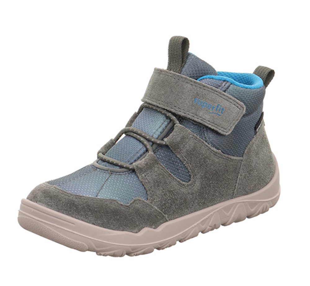 Chlapecké celoroční barefit boty WALDERI Green/Turquoise Superfit 1-000910-7000 - 30