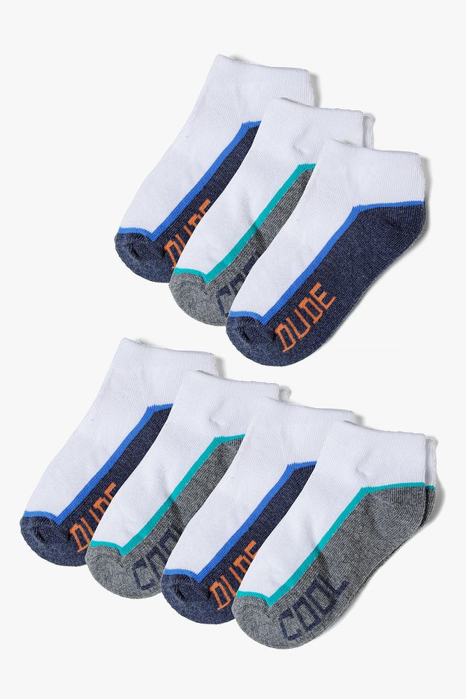 E-shop Chlapčenské ponožky 7pack, Minoti, 13sock 30, Boy - 128/140 | 8/10let