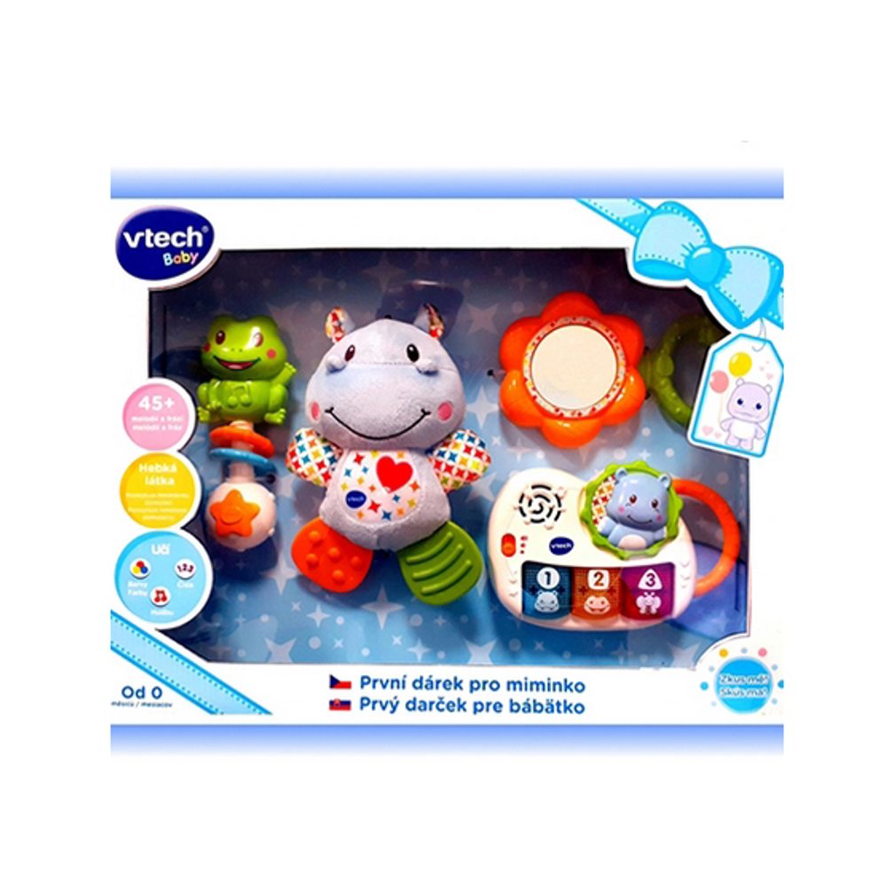 Vtech První dárek pro miminko (CZ) - modrý, Vtech, W006964