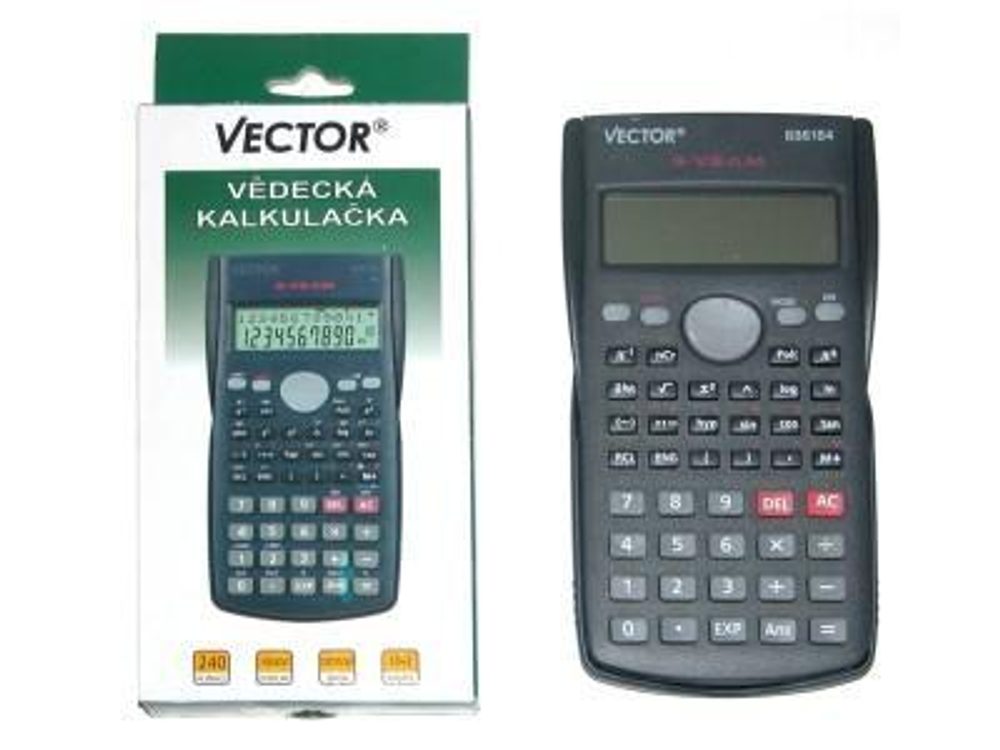Vědecká kalkulačka VECTOR