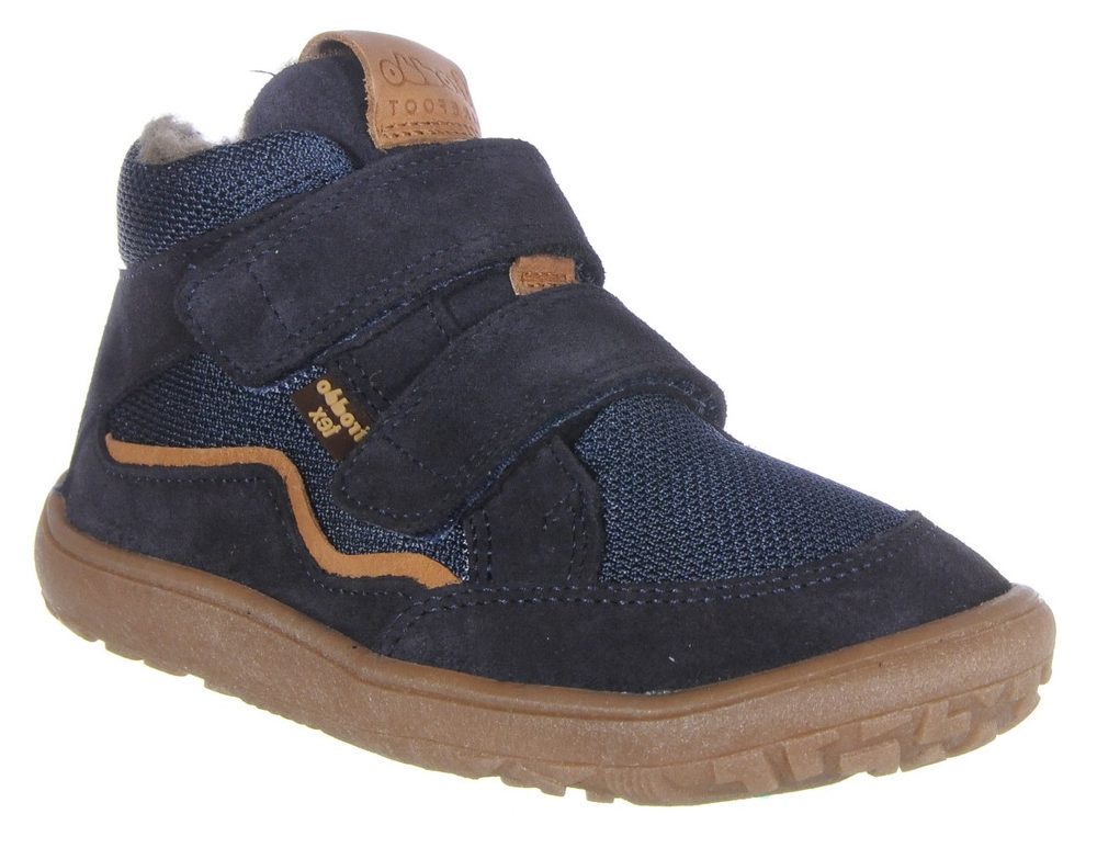 Chlapčenská zimná barefoot obuv TEX WOOL Dark Blue, Froddo, G3110254-W, tmavomodrá - 24