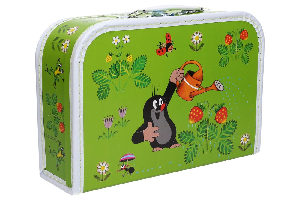 Krtek detský kufr Krtek a záhradník 30cm, Kazeto, W42498