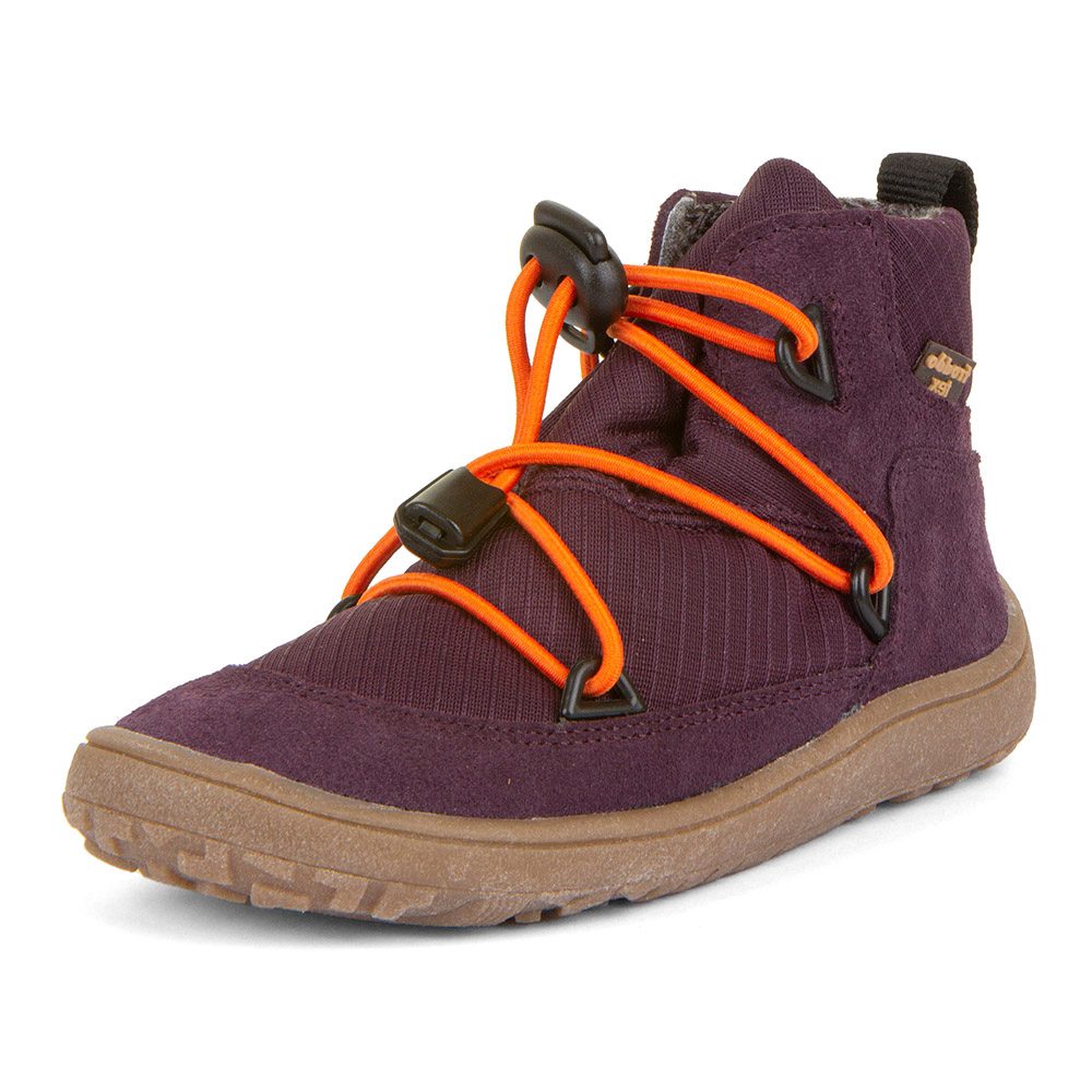 Levně Dívčí celoroční barefoot boty TEX TRACK Purple, Froddo, G3110257-6, fialová - 29