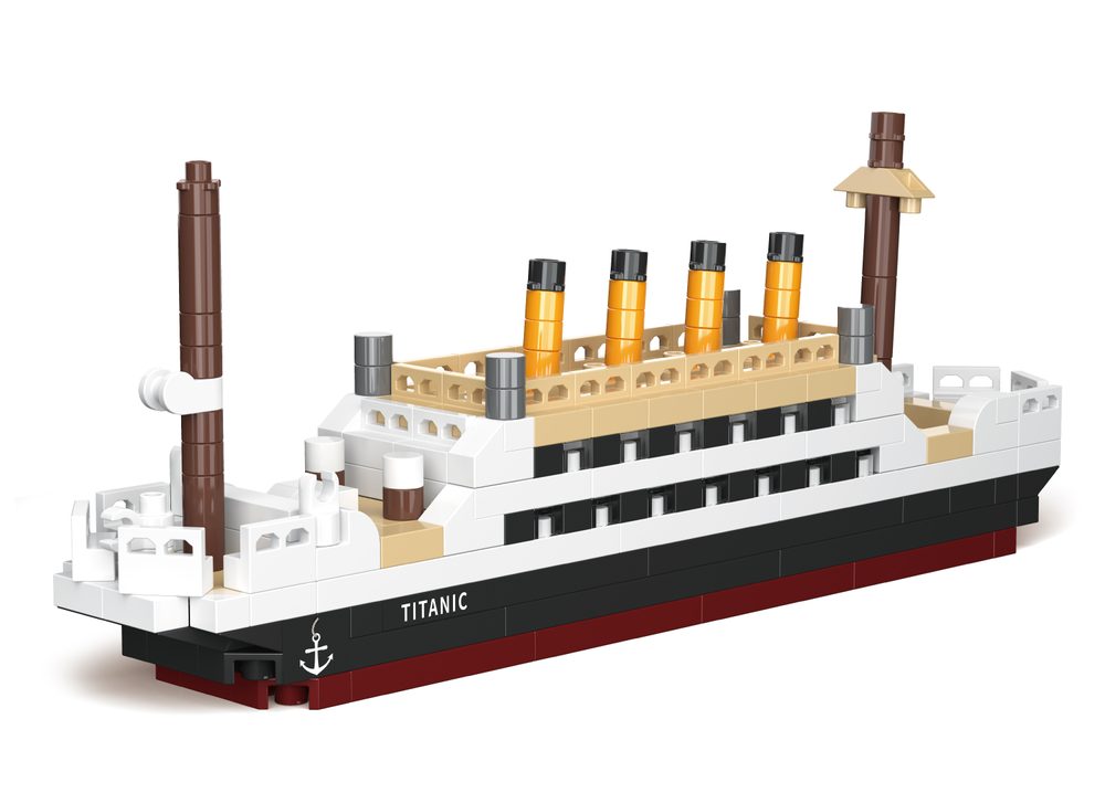 KOCO Titanic 271 kusov 13,5x2,5x4,5 cm, KOCO, W039578