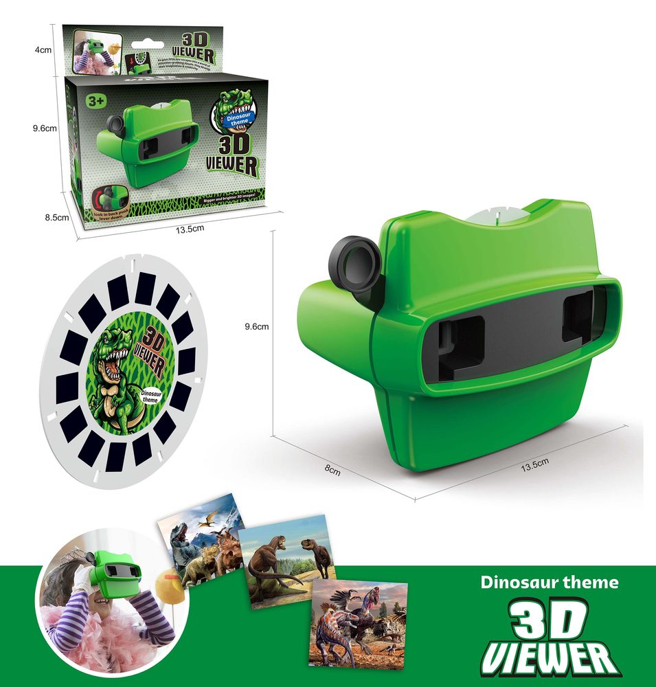 3D brýle dinosauři